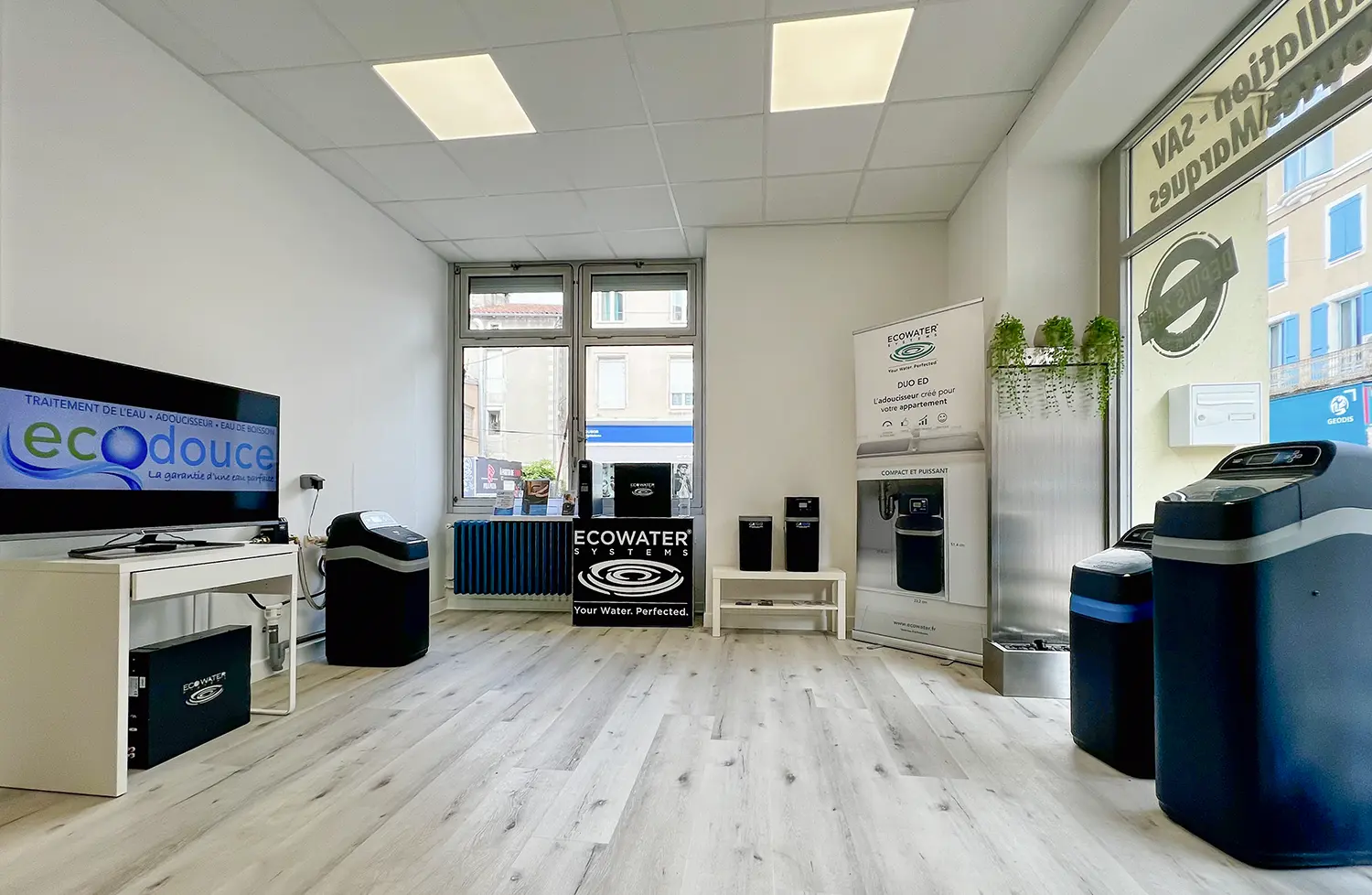 Quelques modèles de la gamme compact Ecowater